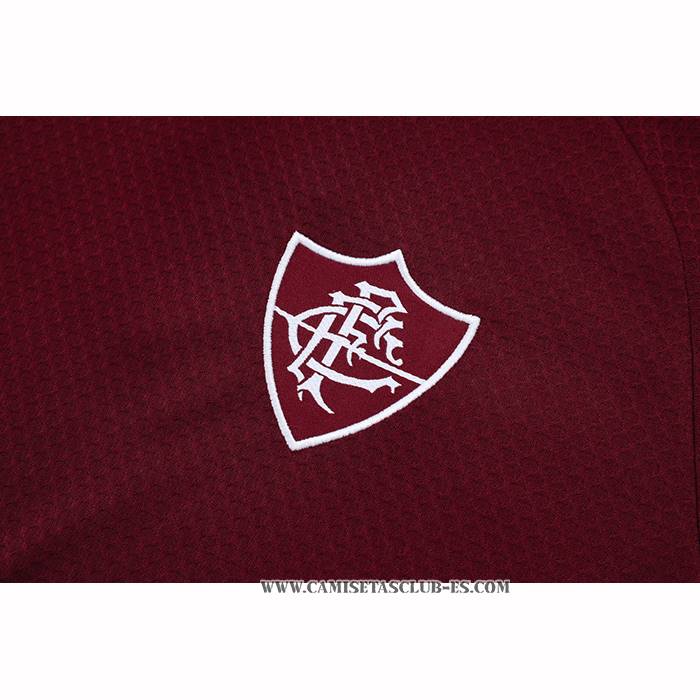 Chandal del Fluminense 25-26 Manga Corta Rojo - Pantalon Corto